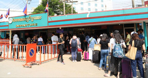 La frontière khméro-thaïlandaise reste ouverte malgré les spéculations sur une possible fermeture